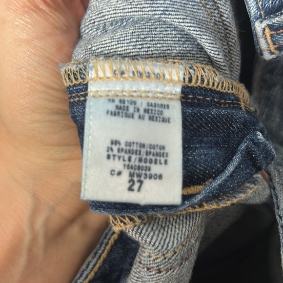 Guess Jeans Stretch Bootcut Denim Mid Rise Size 27 Vintage Y2K Style - Picture 7 of 7